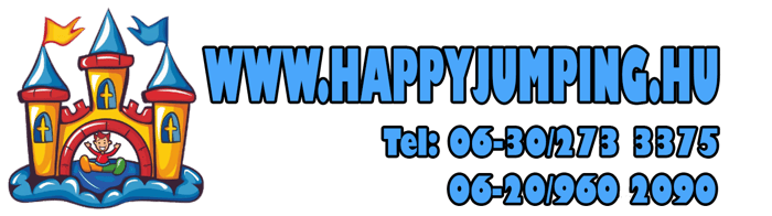 Happyjumping.hu - Légvárbérlés mesterfokon! logo