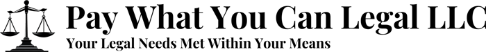 Pay What You Can Legal LLC logo