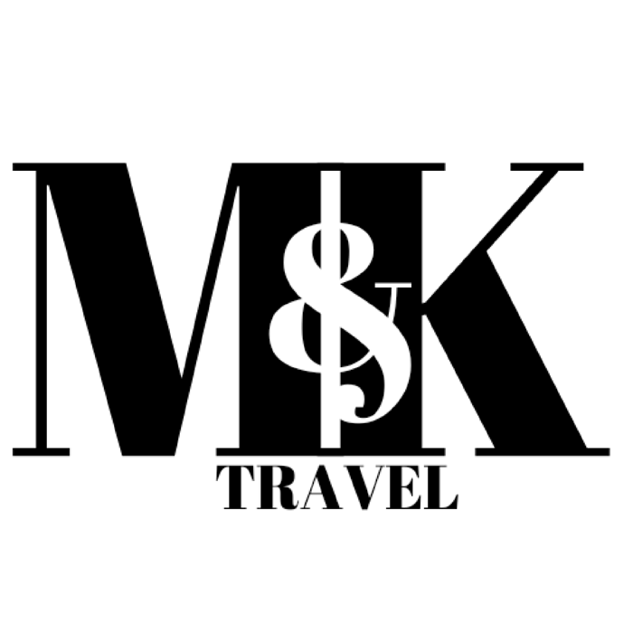 MK TRAVEL logo