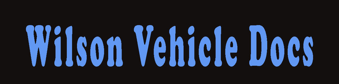 Wilson's Vehicle Documents logo