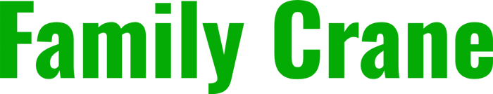 Family crane logo