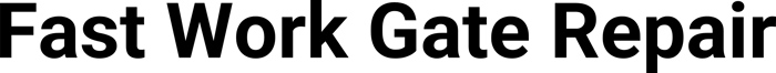 Fast Work Gate Repair logo