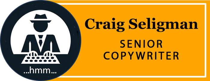 Craig Seligman, Senior Copywriter logo