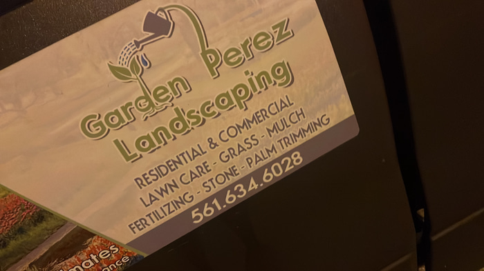 Perez landscaping logo