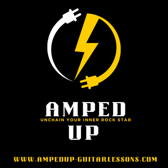 Amped Up Guitar Lessons logo