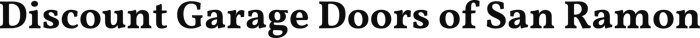 Discount Garage Doors of Denver logo
