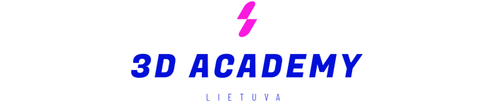 3D Academy Lietuva. logo