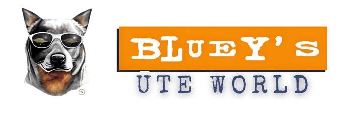 BLUEY'S UTE WORLD logo