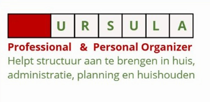Ursula, professional & personal organizer logo