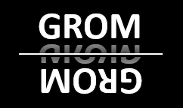 The Grom logo