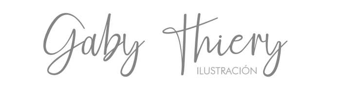 Gaby Thiery Ilustración  logo