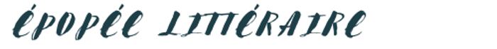 Epoppé litteraire logo