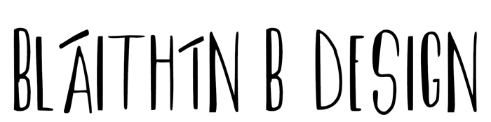 Bláithín B Design logo