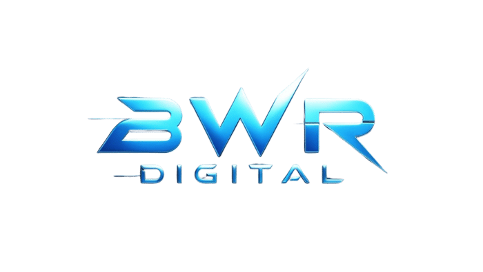B W R digital logo