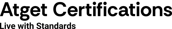 Atget Certifications logo