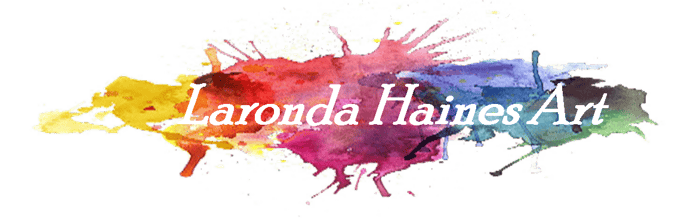Abstract fluid art logo