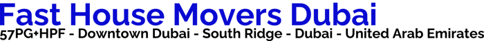 Fast House Movers Dubai logo