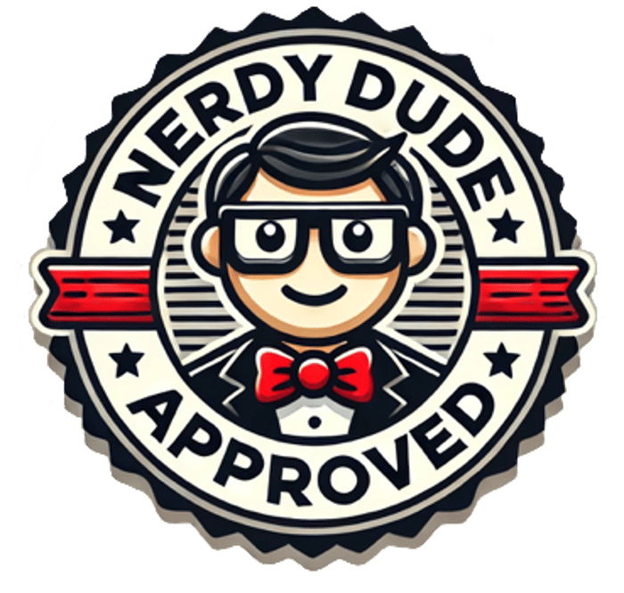Nerdy Dude Approved - $NERDY  logo