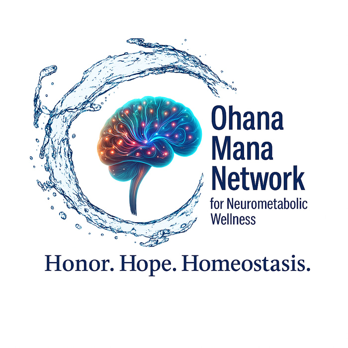 Ohana Mana Network for Neurometabolic Wellness logo
