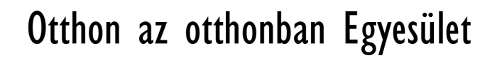 Otthon az Otthonban Egyesület logo