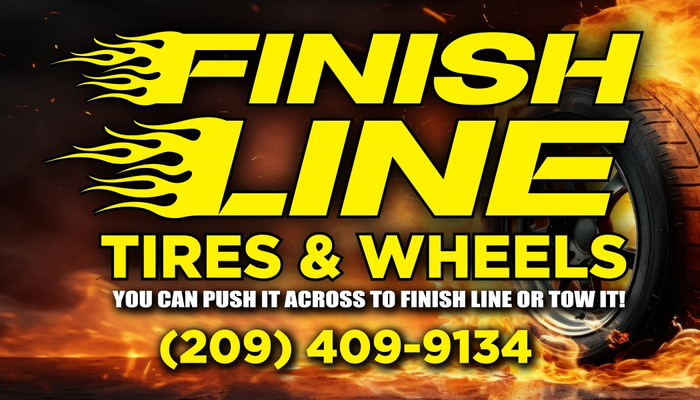 Finishline Tires Shop And Powder Coating logo