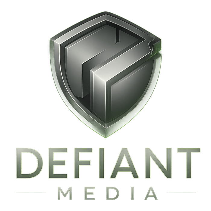 Defiant Media logo