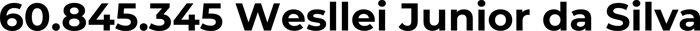 60.845.345 Wesllei Junior da Silva logo