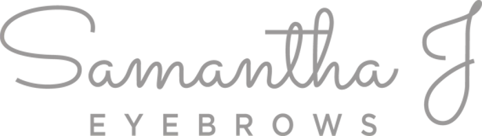 Samantha J Eyebrows logo