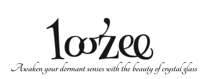Glass cups and crystal cups logo