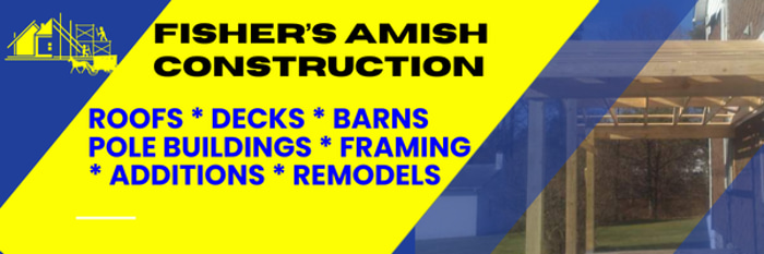 Fisher Amish Construction logo