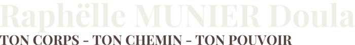 Raphaëlle MUNIER Doula logo