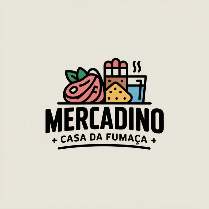 Mercadinho Casa da Fumaça logo