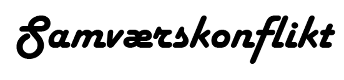 Samværskonflikt logo