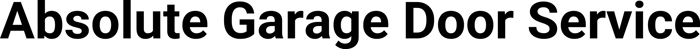 Absolute Garage Door Service logo