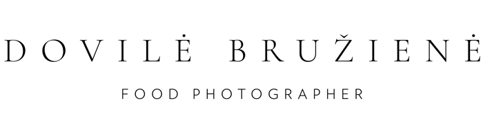 DOVILE BRUŽIENĖ maisto ir restoranų fotografė logo