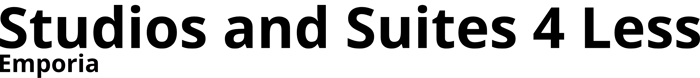 Studios and Suites 4 Less logo