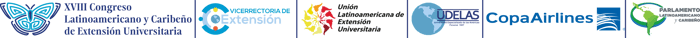 XVIII Congreso Latinoamericano y Caribeño de Extensión Universitaria logo