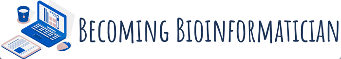 Becoming Bioinformatician logo