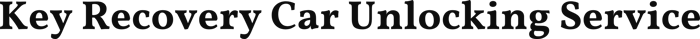 Key Recovery Car Unlocking Service logo