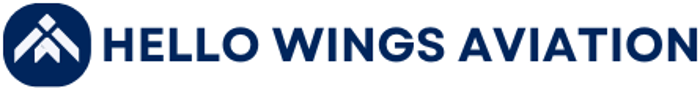 Hello Wings Aviation logo