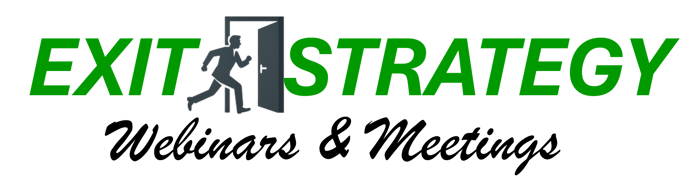 EXIT STRATEGY WEBINARS logo