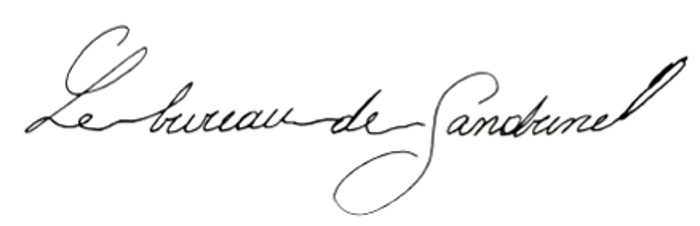 Le bureau de sandrine logo