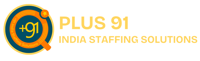 Plus 91 India Staffing Solutions logo