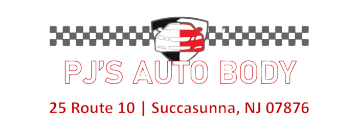 PJ'S AUTO BODY logo