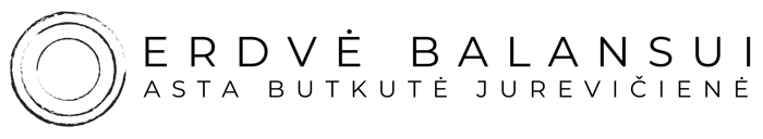 Erdvė balansui logo