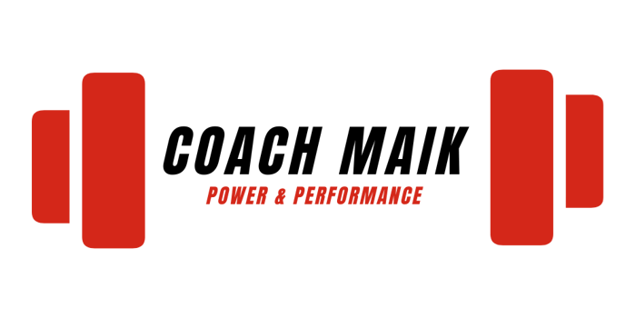 Power and Performance by Coach Maik logo