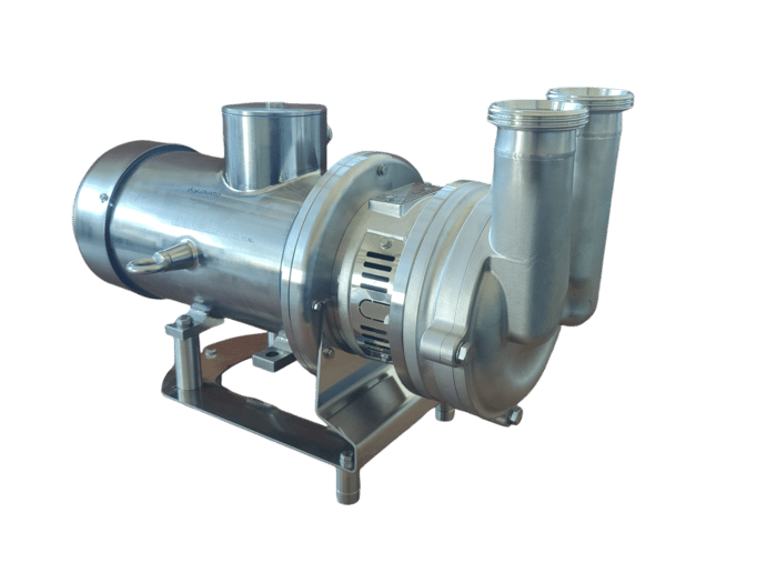 FZ-SP self-priming pump with IP69-K motor