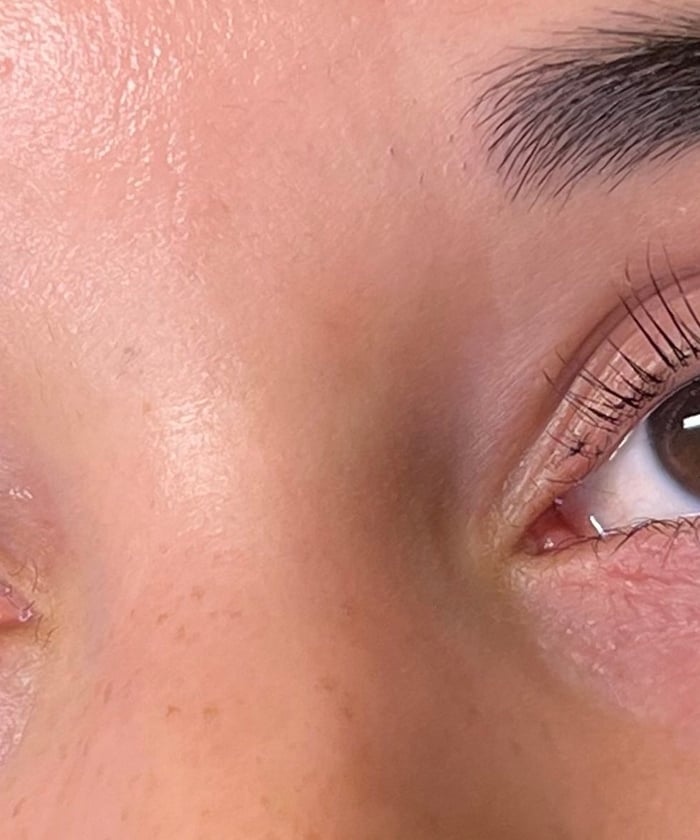 Lash lift result