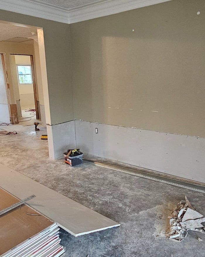 Drywall and paint finish by RDZ Home Services
