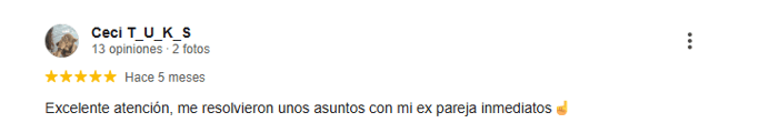 cliente satisfecho con el servicio